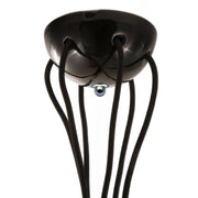 Kit rosone in ceramica a 6 fori - Nero