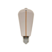 Lampadina LED Smoky Magnetic Deco Line Edison ST64 2,2W 60Lm E27 1800K - F03