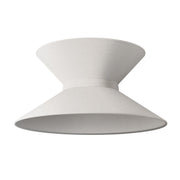 Paralume in tessuto Clessidra per lampada a sospensione - Lana Sabbia Lana sabbia