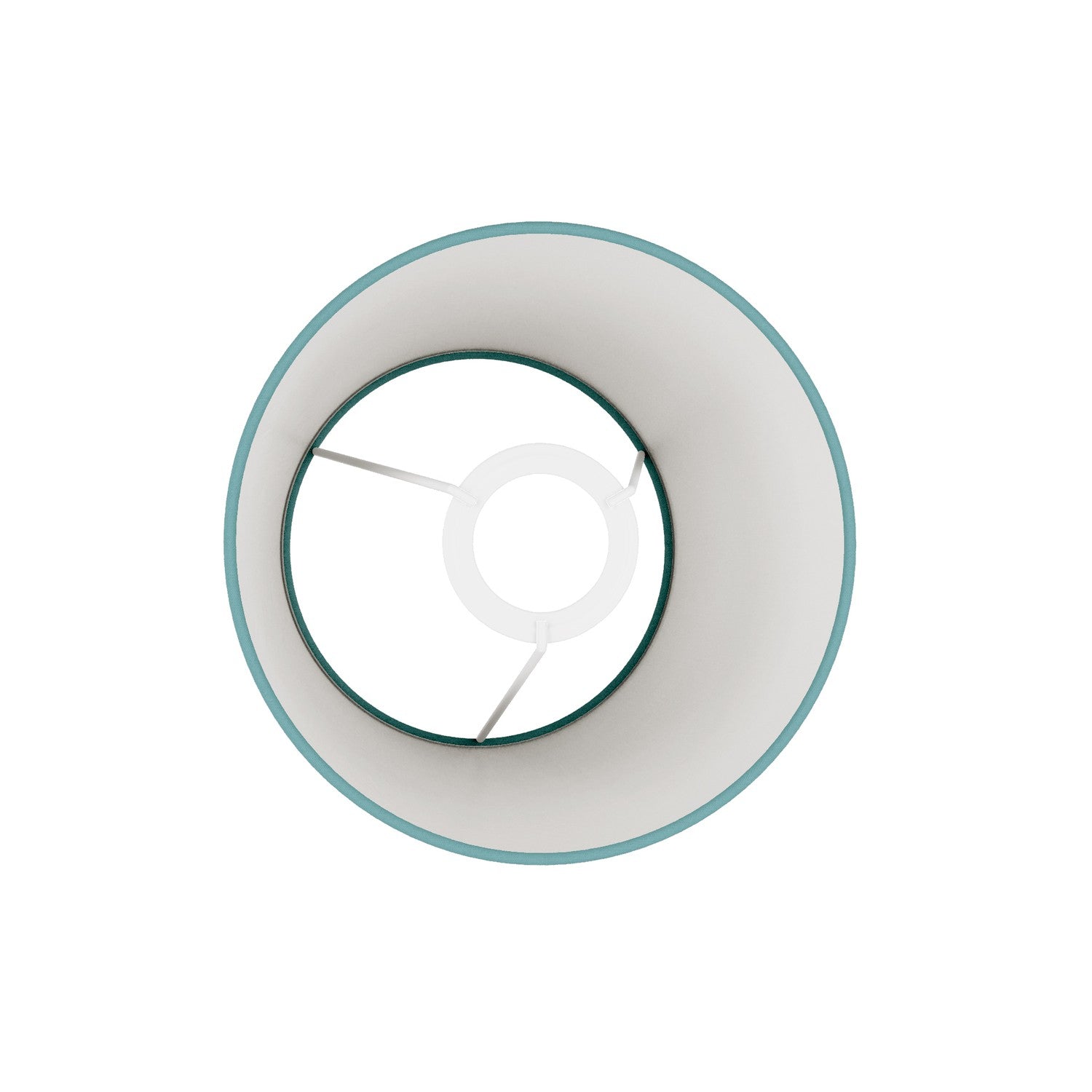 Paralume Impero S con attacco E27 per lampada da tavolo o applique - Made in Italy - Teletta Verde Dubbio