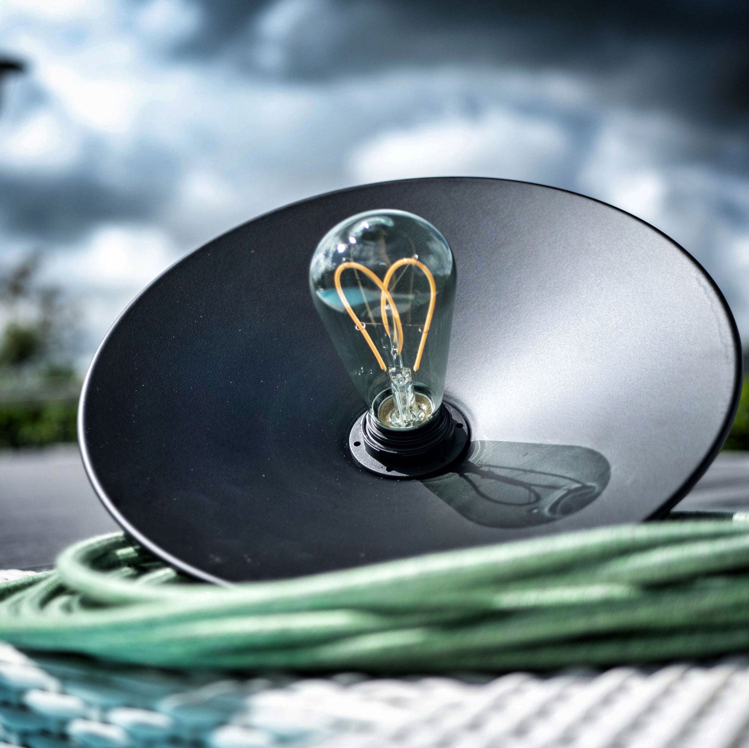 EIVA ELEGANT Kit Portalampada IP65 Outdoor in Silicone per Paralume E27 - Sistema Modulair - Bianco