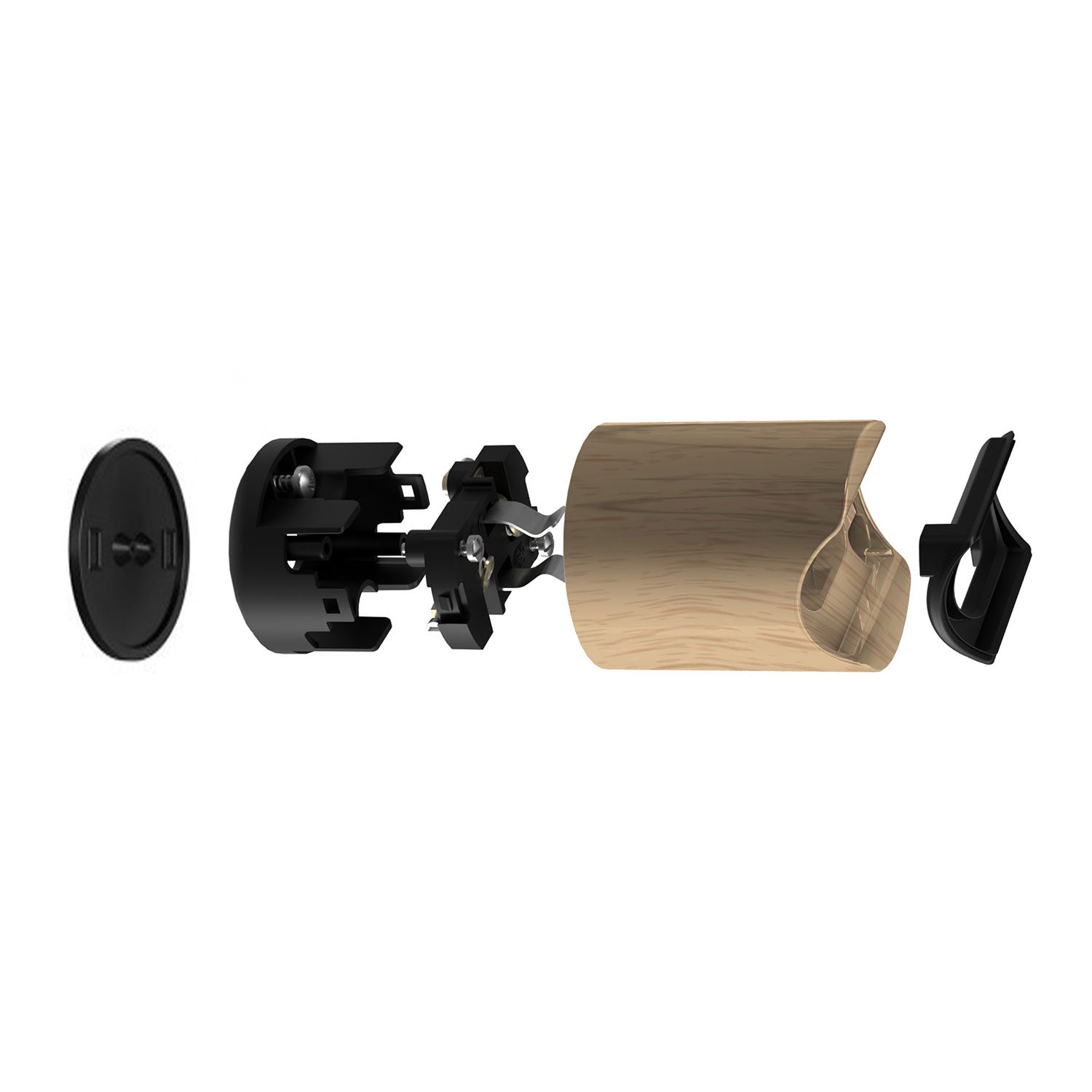 Portalampada esse14 da parete o soffitto con attacco S14d - Waterproof IP44 - Neutro