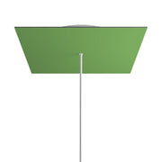 Rosone XXL Rose-One quadrato, 400 mm con 1 foro e 4 fori laterali - Verde prato Bianco