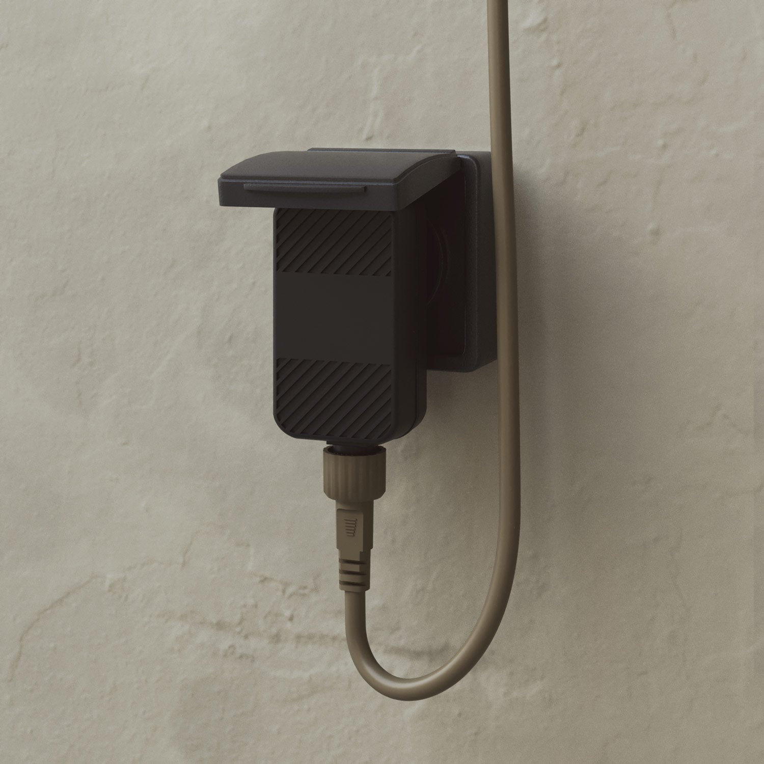 Catena luminosa 6 punti luce da esterno IP67 Verde oliva - Marina6