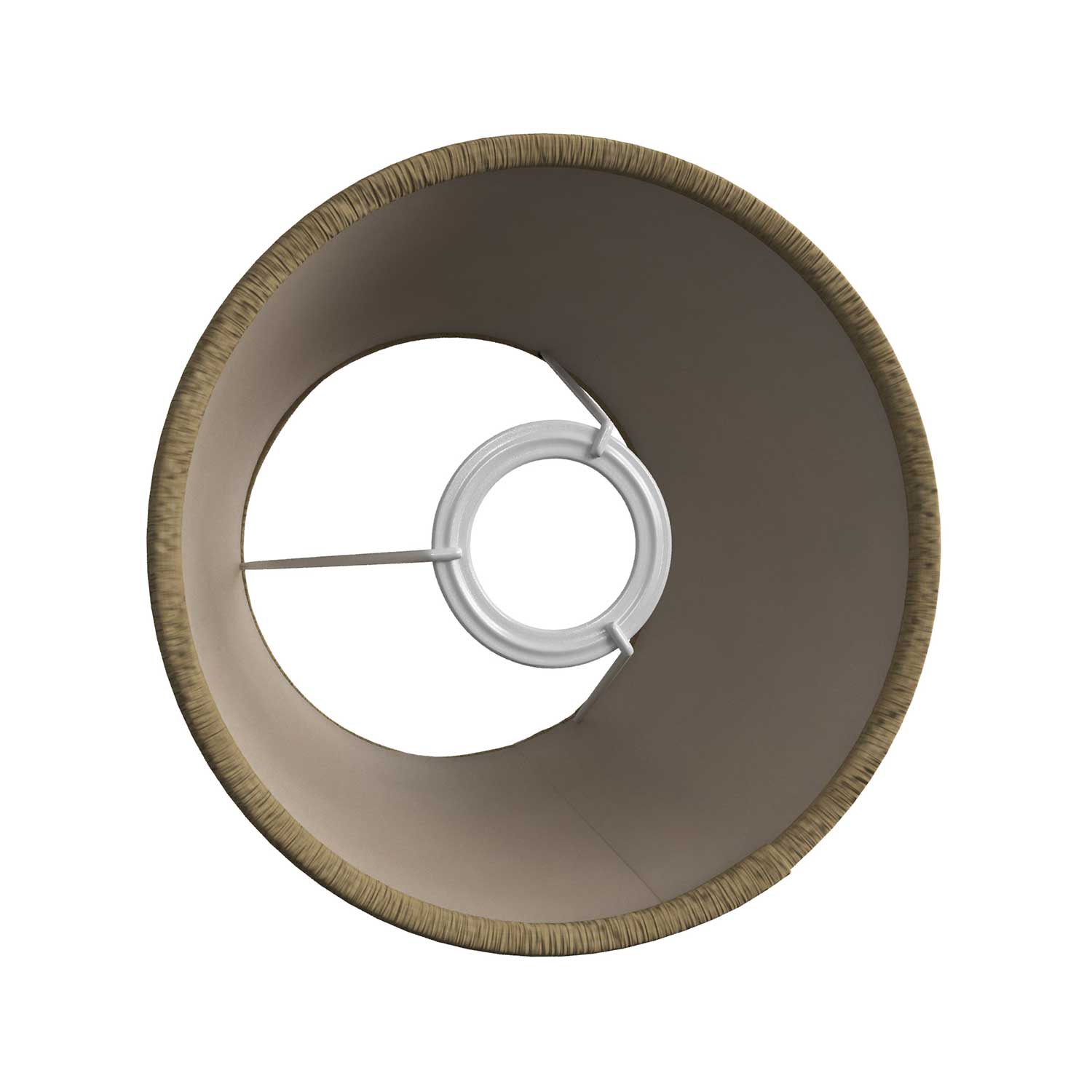 Paralume Impero con attacco E27 per lampada da tavolo o applique - Made in Italy - Juta naturale