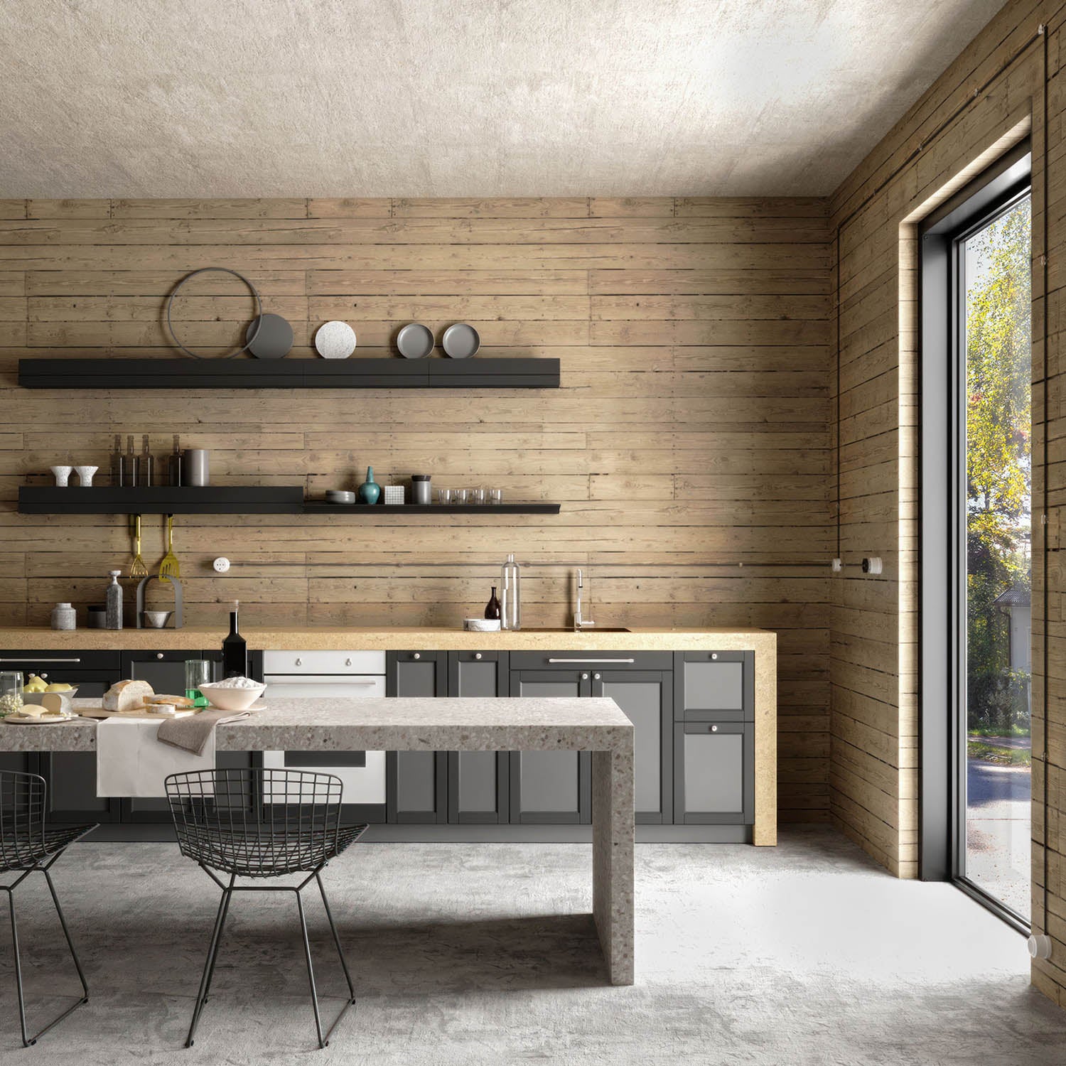 Interruttore/Deviatore in porcellana nero con dado a farfalla Nero