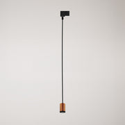 Faretto singolo Mini Spotlight GU1d0 per binari - Rame satinato