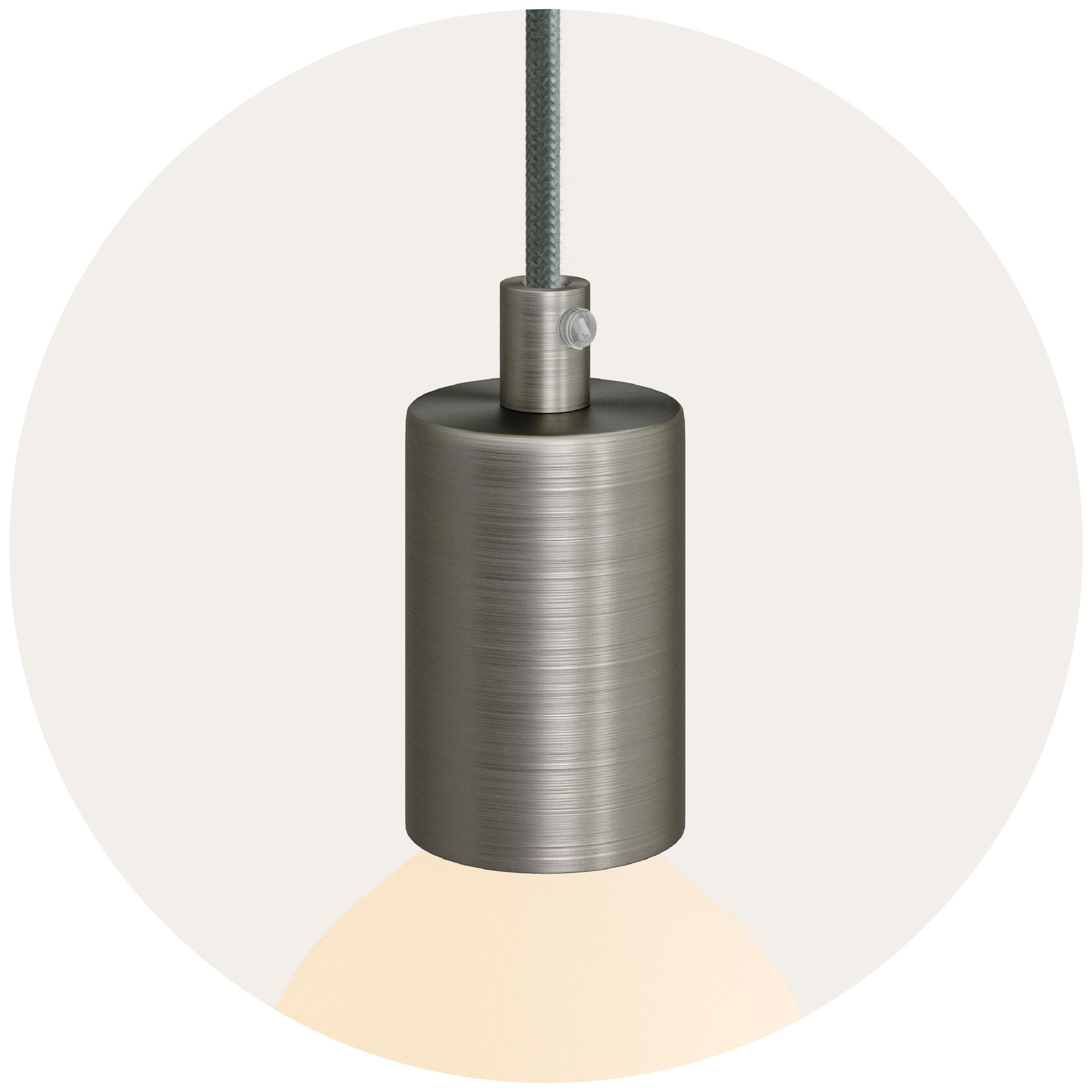 Grlo za žarnico na vidnem mestu