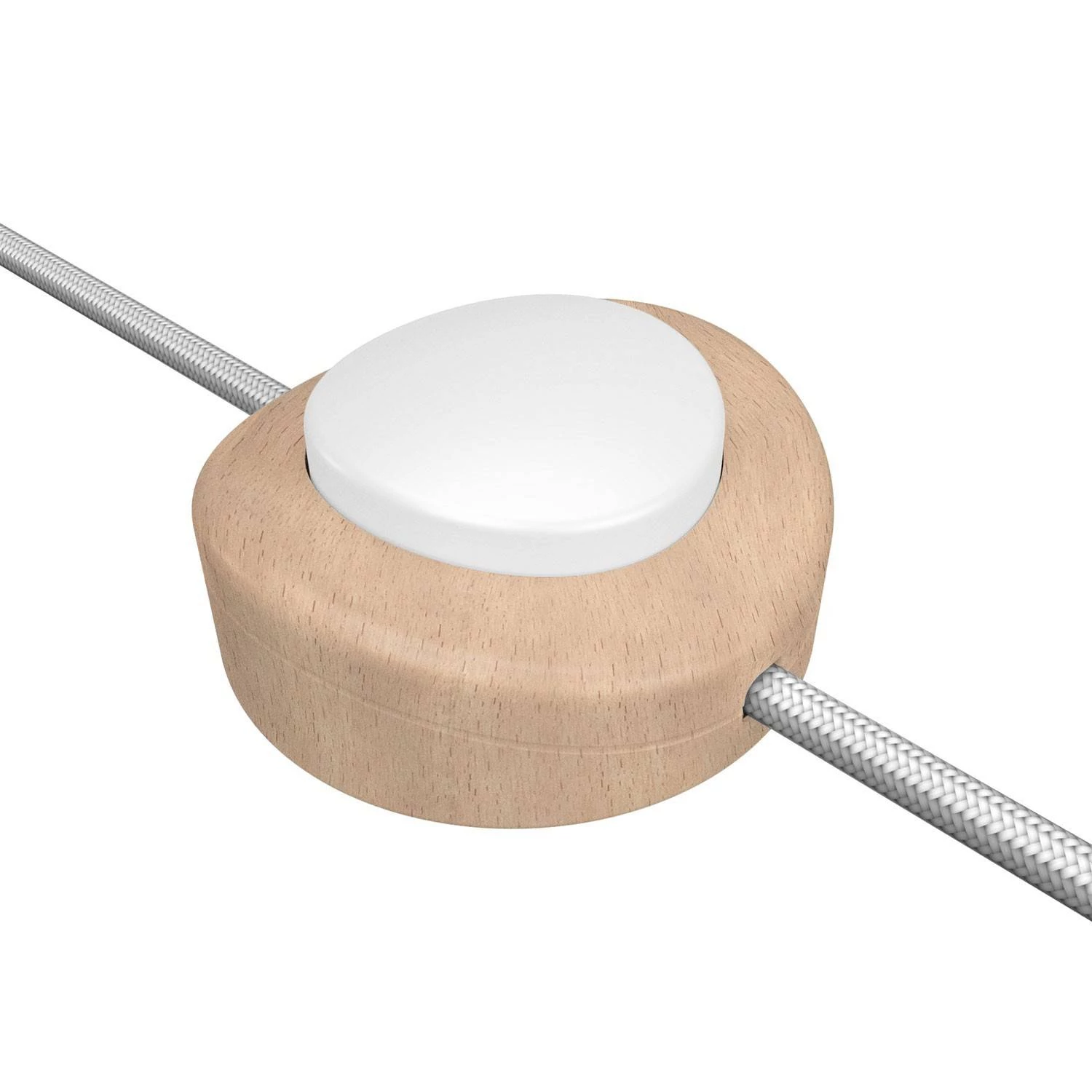 Inline enopolno talno stikalo Creative Switch svetel les
