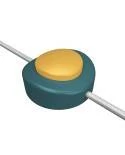 Inline enopolno talno stikalo Creative Switch modro