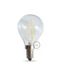 LED sijalka Sphere 4,5W 440Lm E14 prozorna