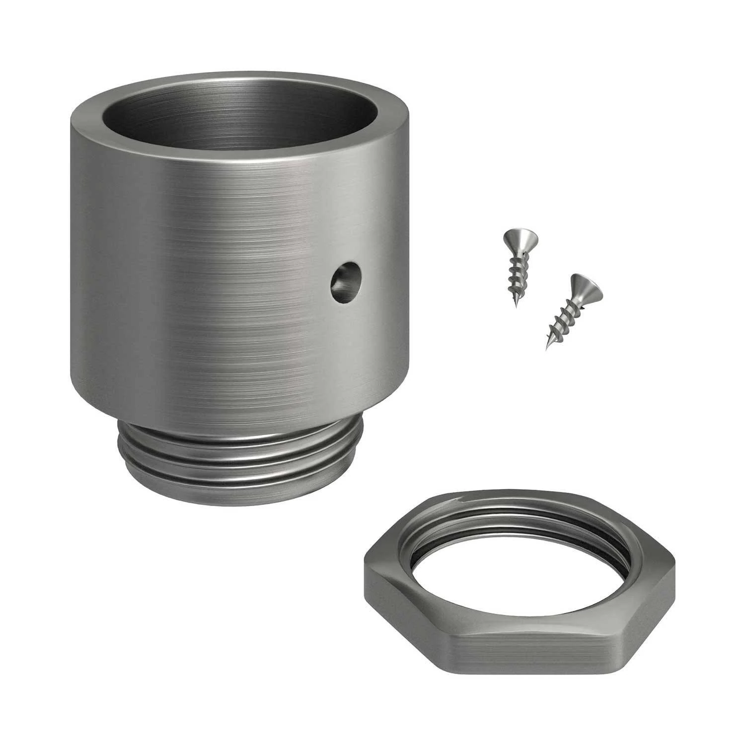 Pocinkani kovinski konektor za Creative-Tube cevi, premera 20 mm - komplet