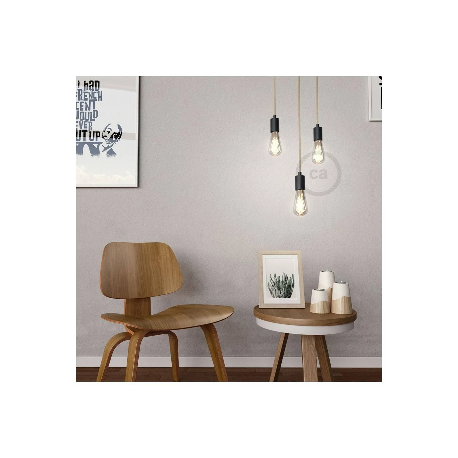 LED nitna žarnica Smoky - Edison ST64  dvojno zakrivljena pentlja - 5W E27 Zatemnilna 2000K