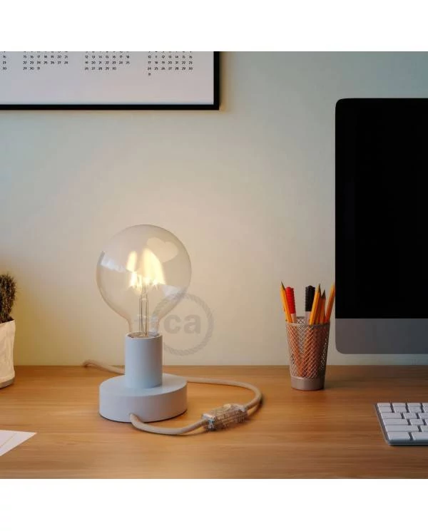 LED žarnica - Globe G125 spiralna nit - Tattoo Lamp® Cuore 4W E27 2700K