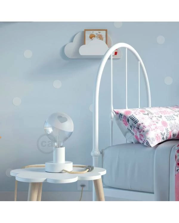 LED žarnica - Globe G125 spiralna nit - Tattoo Lamp® Cuore 4W E27 2700K