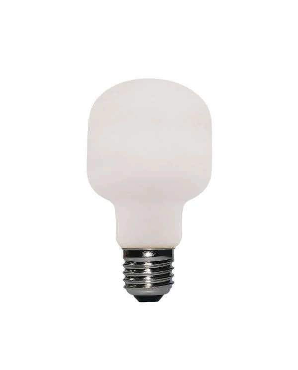Led Porcelain Light Bulb Milo 6W E27 Dimmable 2700K