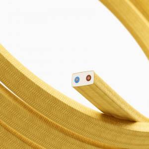Električen kabel za verigo luči rumeni bombaž CM10
