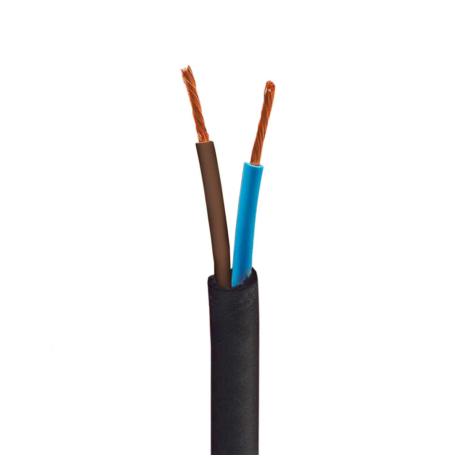 UV odporen električen kabel, rjavi SN04 za zunanjo uporabo - za Eiva sistem P65