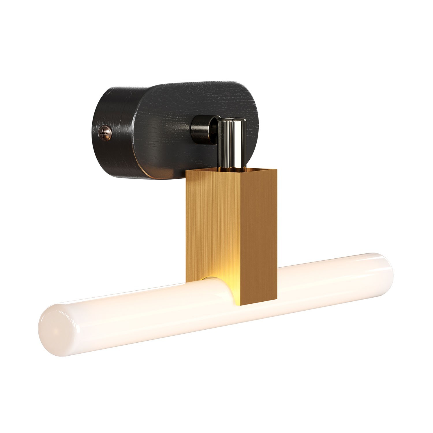 Fermaluce Syntax, nastavljiva viseča stenska luč s S14d grlom in ovalno leseno rozeto