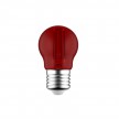 Dekorativna rdeča G45 Globetta LED žarnica 1.4W E27