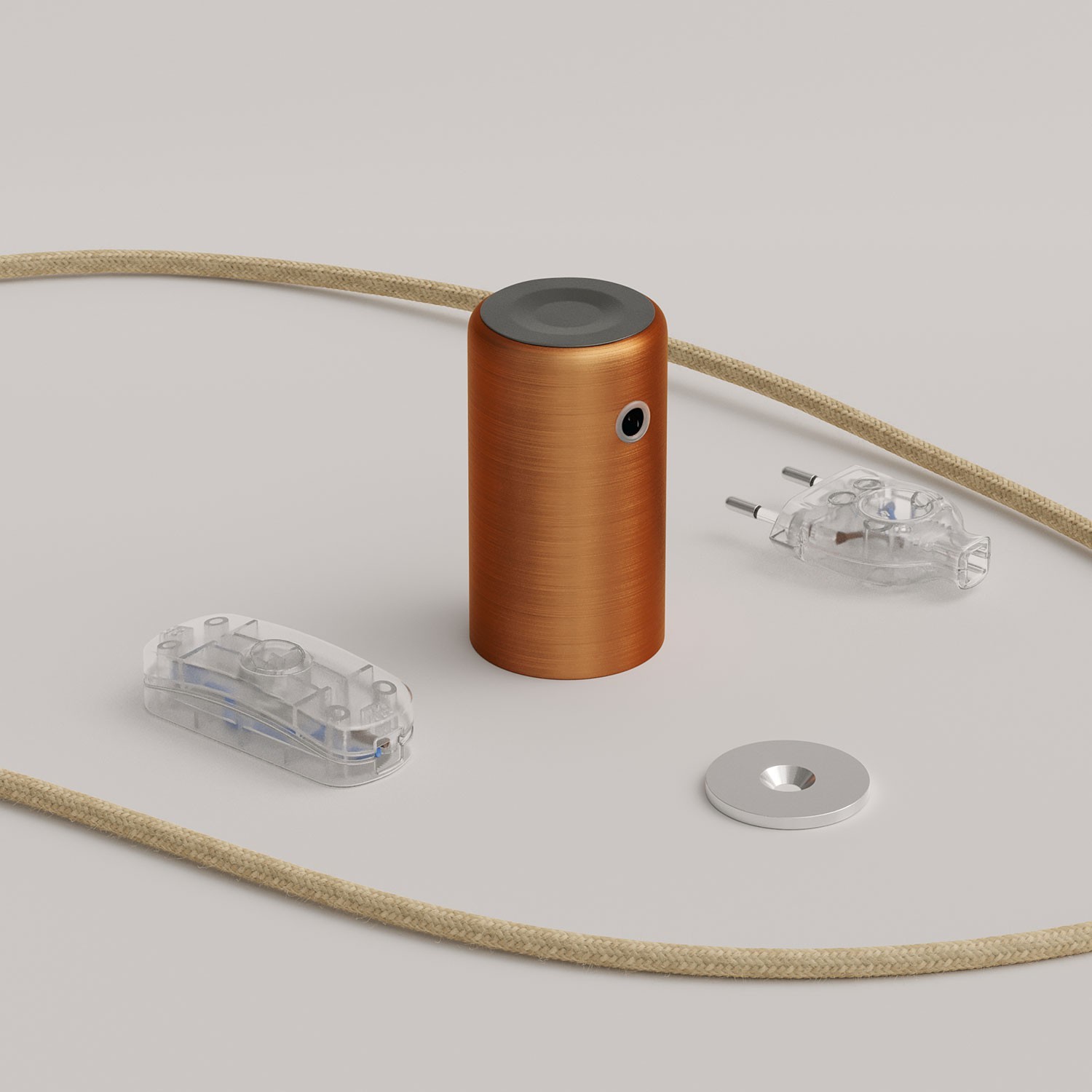Magnetico®-Plug Elegant, magnetno svetilo pripravljeno za uporabo