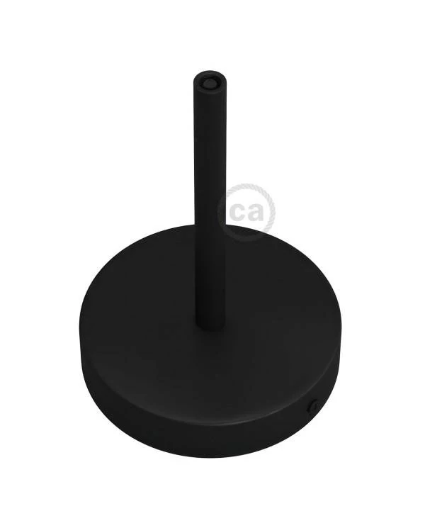 Cilindrična kovinska rozeta s 15 cm objemko - komplet
