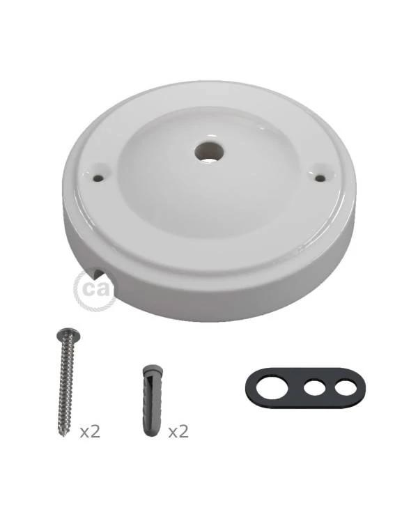 Porcelanska stropna rozeta "Minimal" - komplet