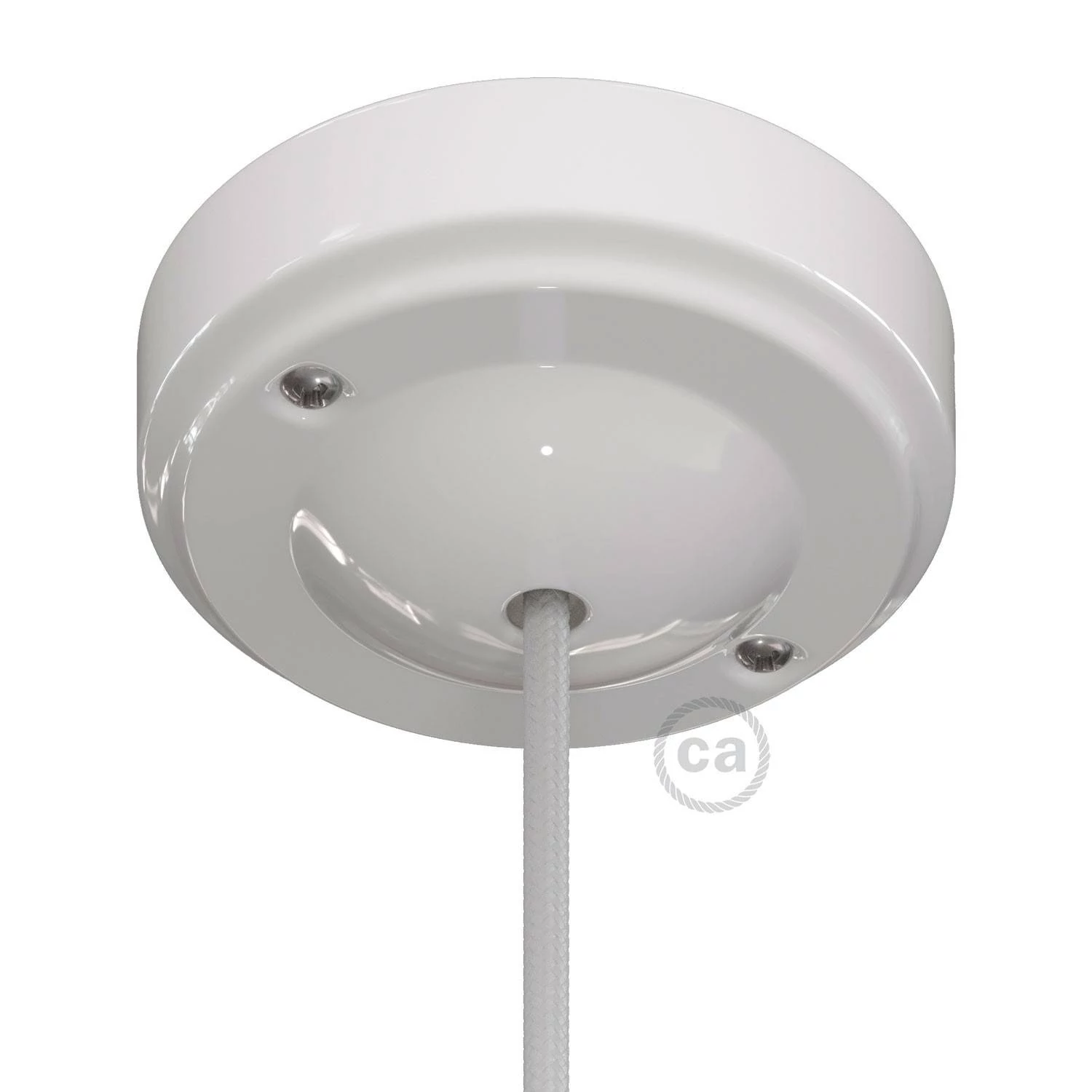 Porcelanska stropna rozeta "Minimal" - komplet
