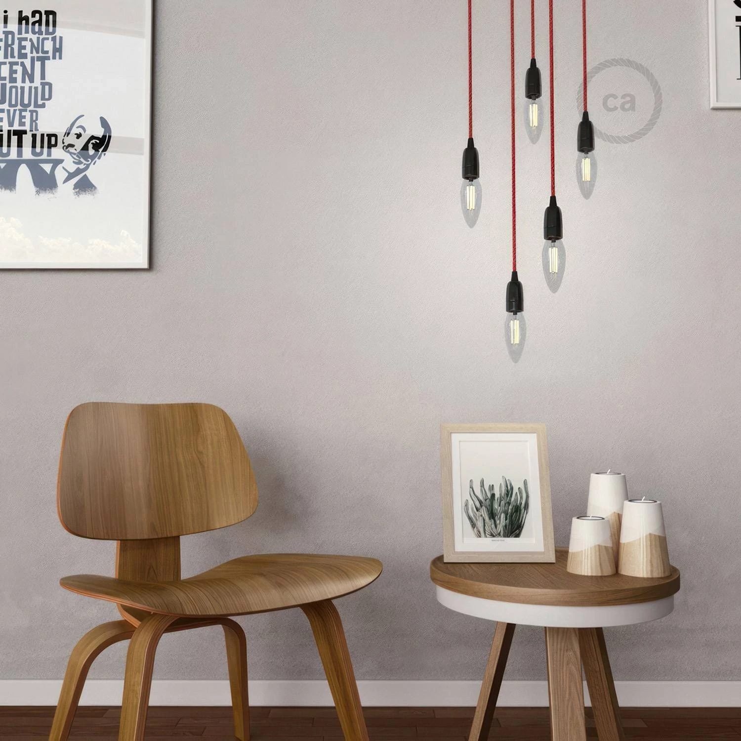 Porcelansko grlo E14 - komplet