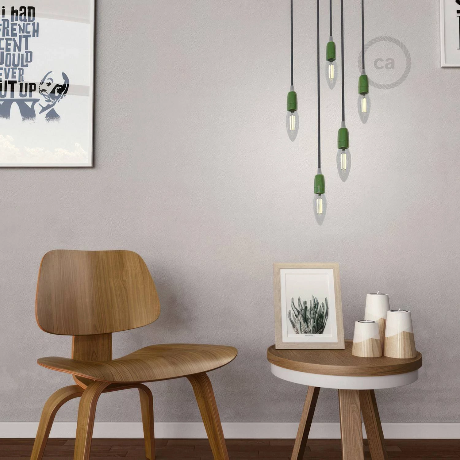 Porcelansko grlo E14 - komplet