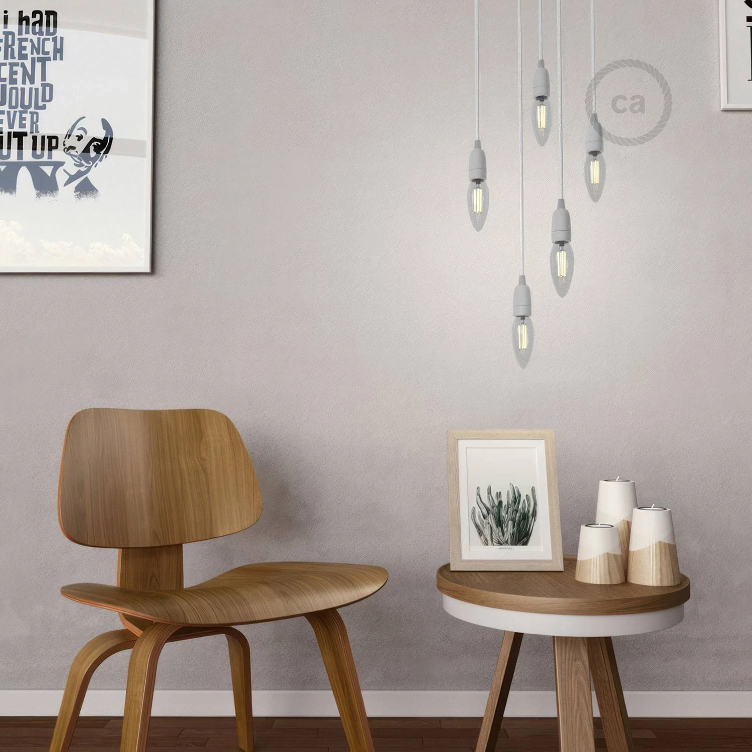 Porcelansko grlo E14 - komplet