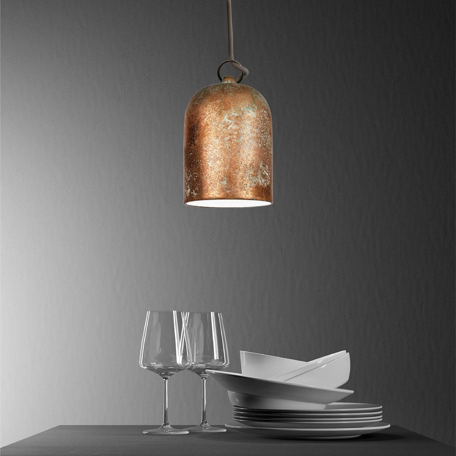 Keramično senčilo Mini Bell XS - izdelano v Italiji