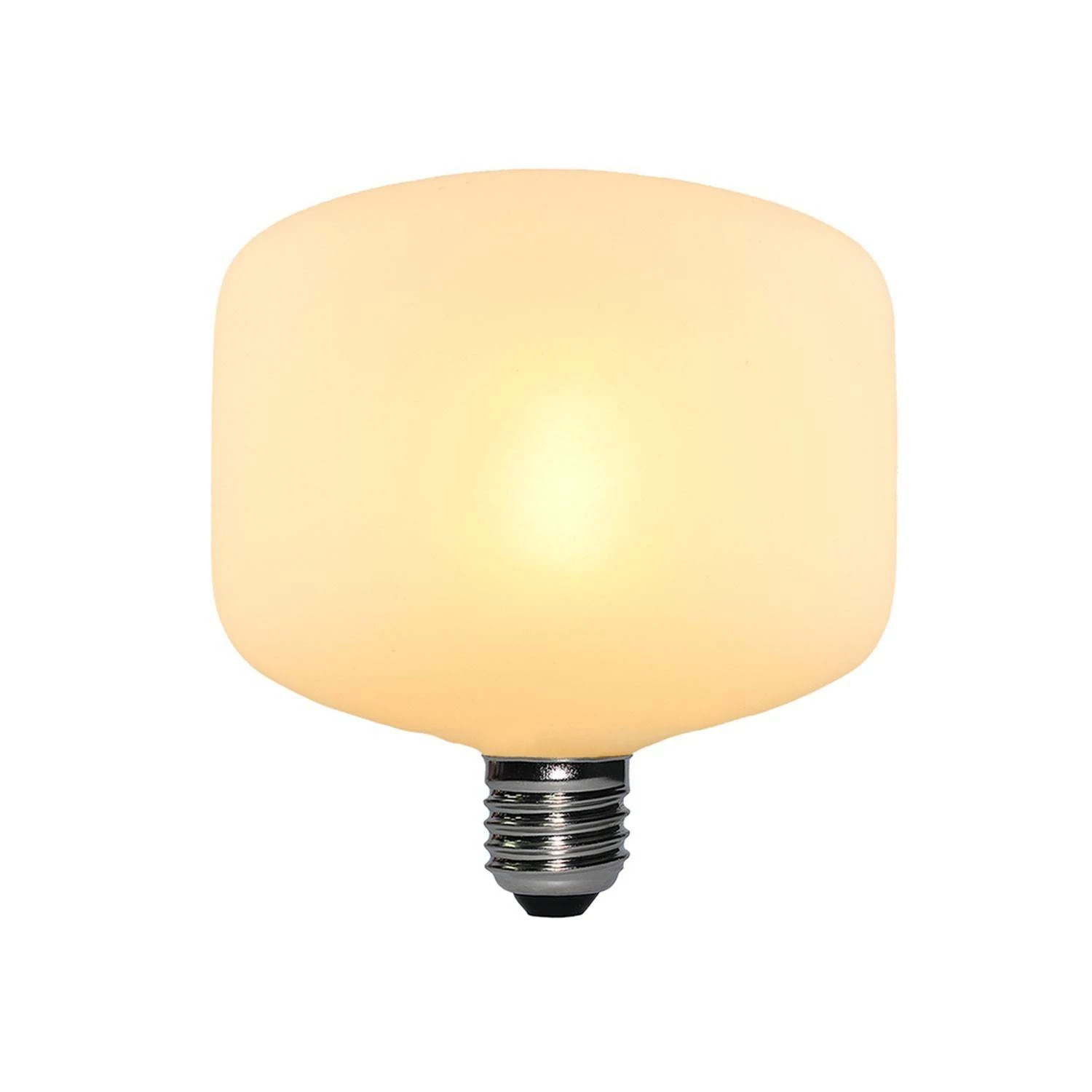 LED porcelanasta žarnica Creta 6W E27, zatemnilna 2700K