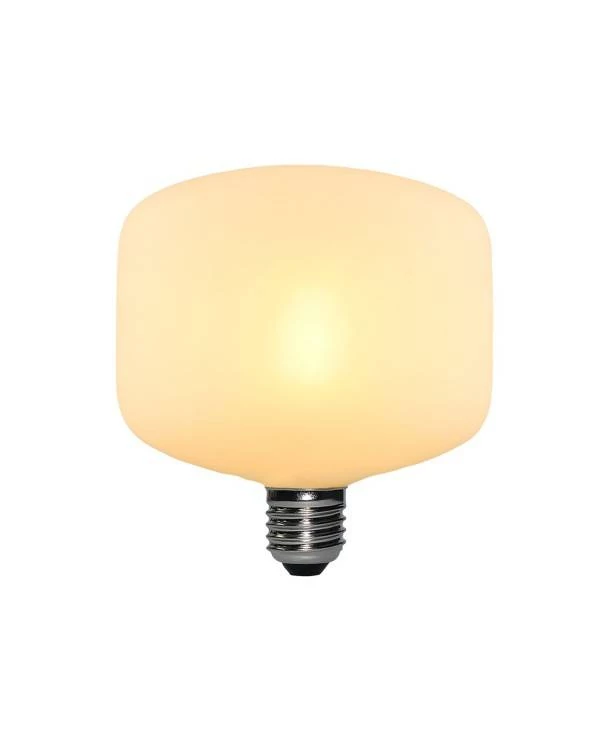 LED porcelanasta žarnica Creta 6W E27, zatemnilna 2700K