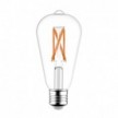 LED SMART WI-FI žarnica Edison ST64 Prozorna z žarilno nitko 6.5W E27 zatemnitev