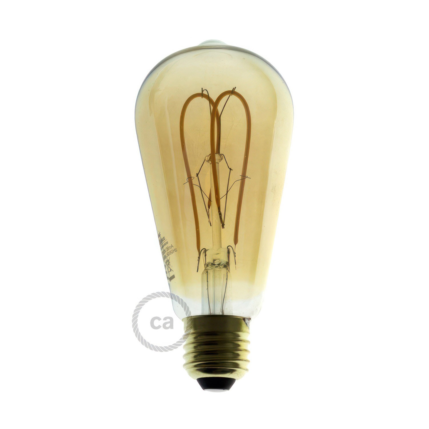 Flex 60 stenska ali stropna svetilka z LED žarnico ST64