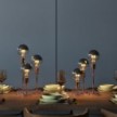 Alzaluce - Metal table lamp