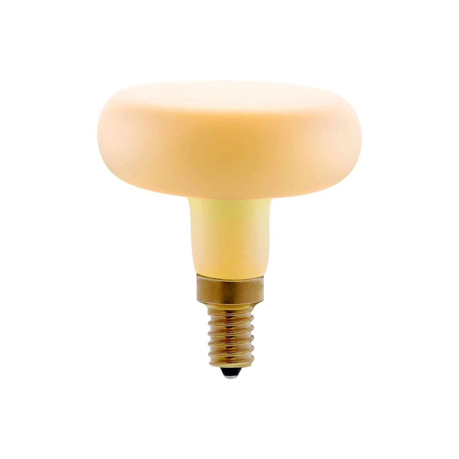 Mlečno bela Dash D66 LED žarnica, ravne žarilne nitke, 4W E4, zatemnilna 2700K