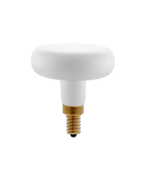 Mlečno bela Dash D66 LED žarnica, ravne žarilne nitke, 4W E4, zatemnilna 2700K