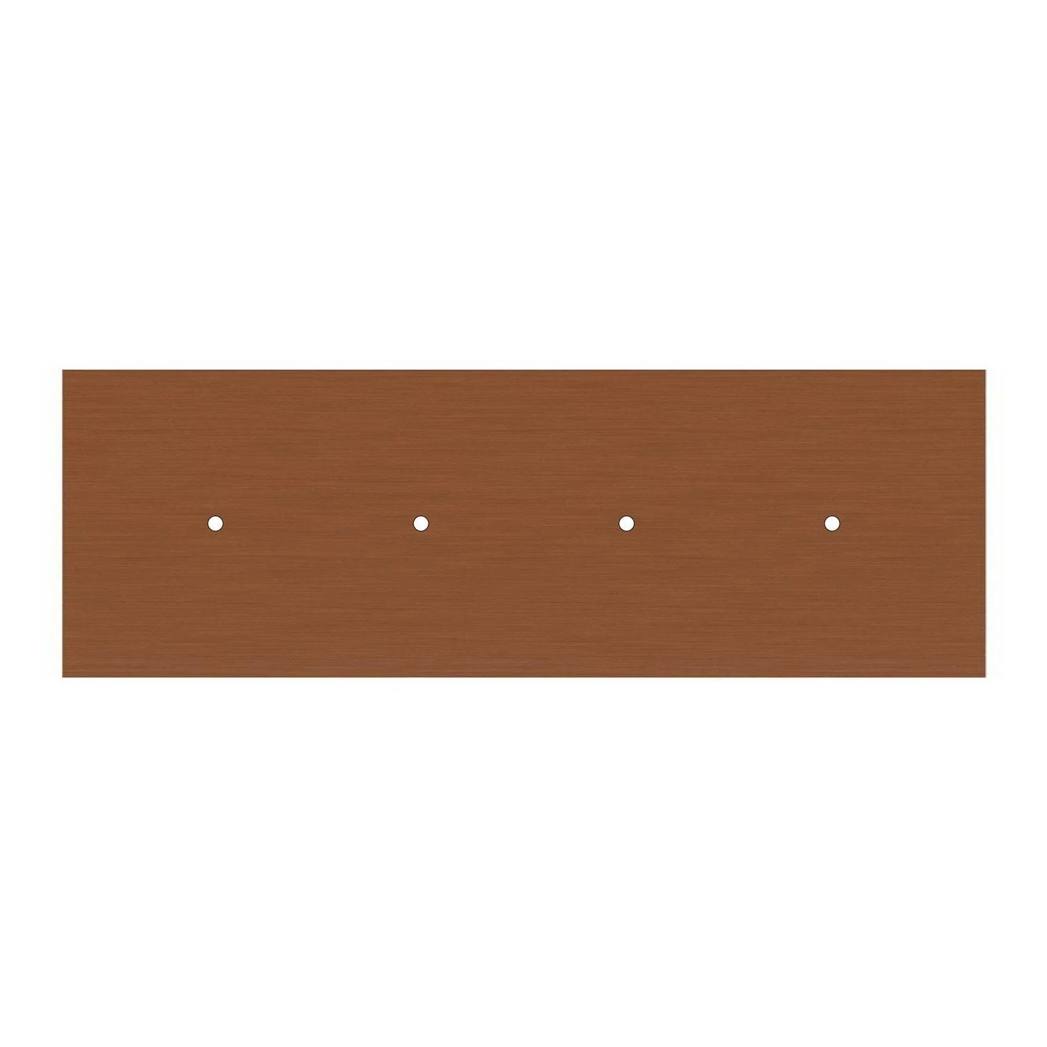 Pravokotna XXL Rose-One stropna rozeta s 4.izpusti komplet, 675 x 225 mm