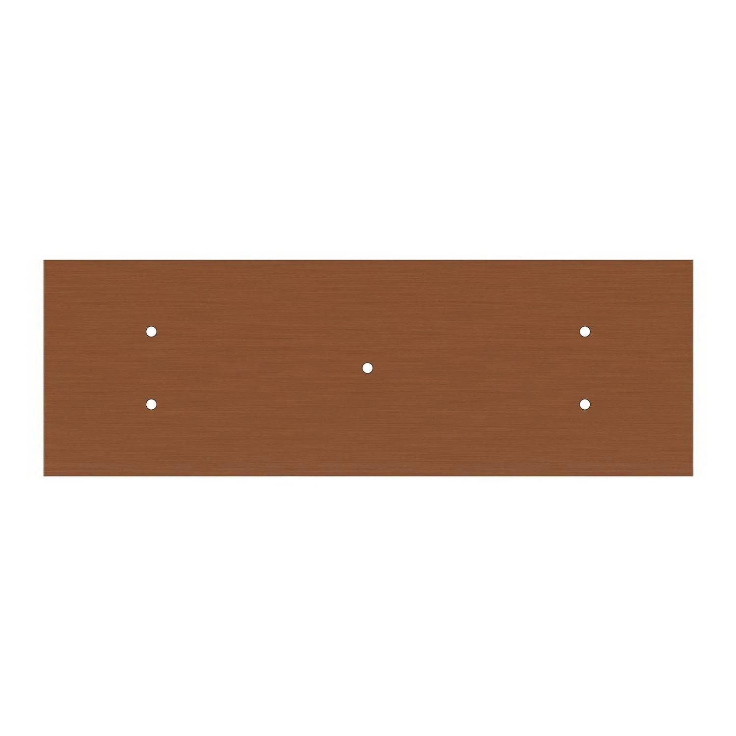 Pravokotna XXL Rose-One stropna rozeta s 5. izpusti - komplet, 675 x 225 mm