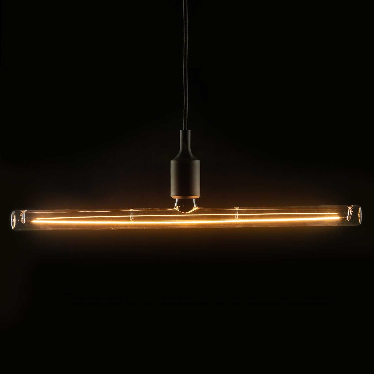 E27 LED Prozorna žarnica Tube - 500 mm dolžine 8W zatemnilna 1900K