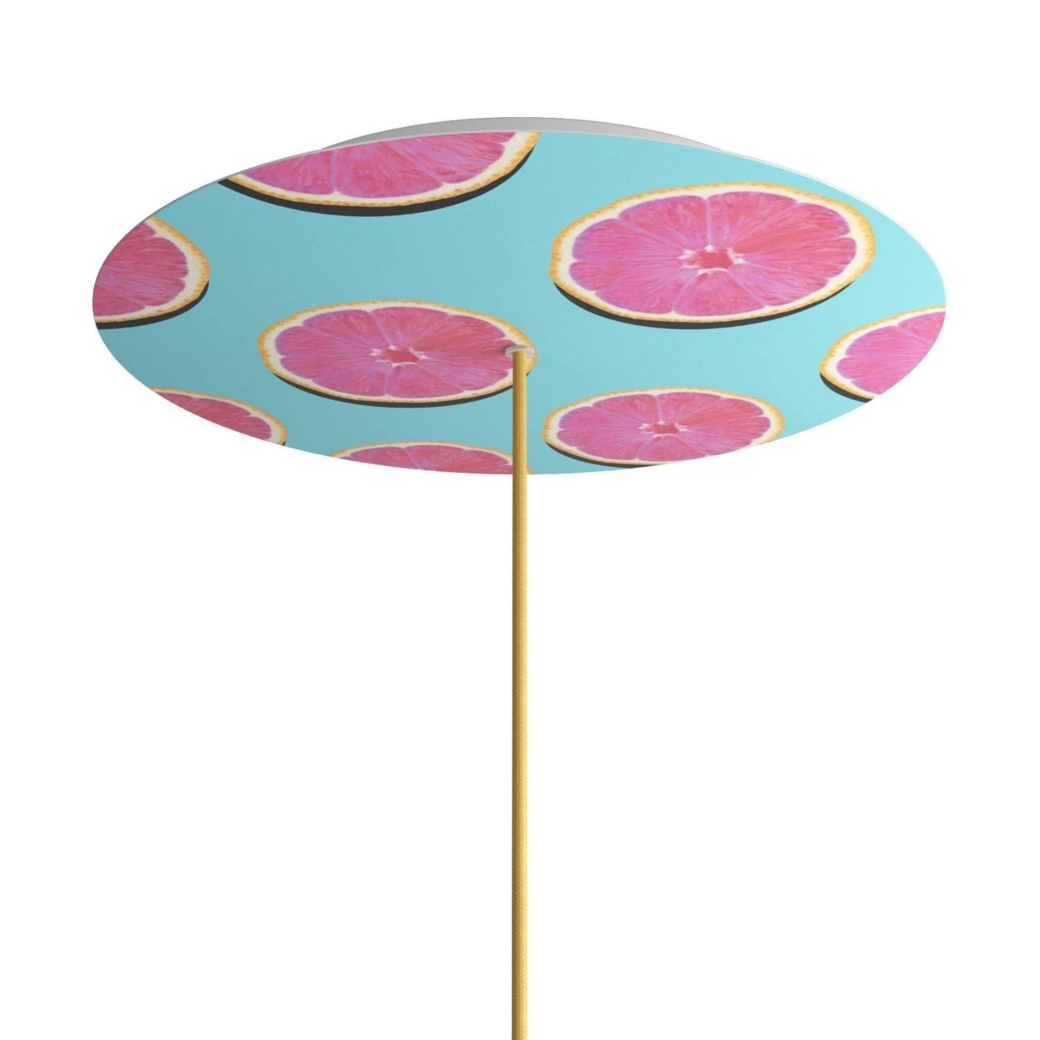 Rose-One okrogla rozeta z 1 izpustom in 4 stranske luknje, 400mm premer - PROMO