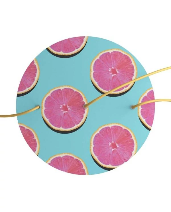 Rose-One okrogla rozeta s 3 izpusti v liniji in 4 stranske luknje, 400mm premer - PROMO