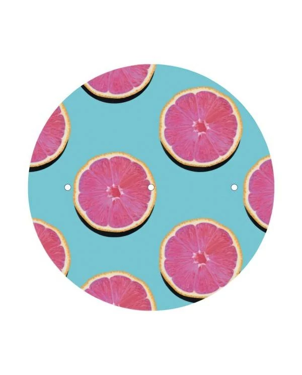 Rose-One okrogla rozeta s 3 izpusti v liniji in 4 stranske luknje, 400mm premer - PROMO