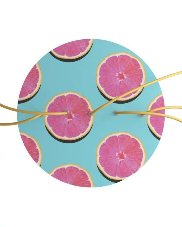 Rose-One okrogla rozeta s 5 izpusti v liniji in 4 stranske luknje, 400mm premer - PROMO