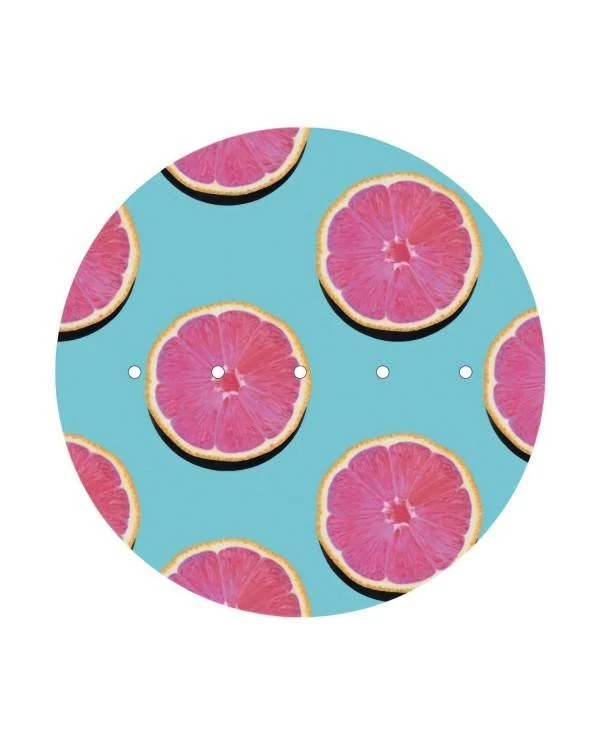 Rose-One okrogla rozeta s 5 izpusti v liniji in 4 stranske luknje, 400mm premer - PROMO