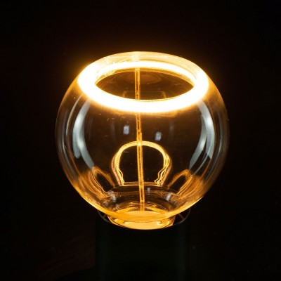 LED Globe G80 Clear Lightbulb Floating Collection 4W z možnostjo zatemnitve 1900K