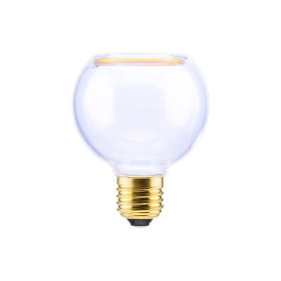LED Globe G80 Clear Lightbulb Floating Collection 4W z možnostjo zatemnitve 1900K