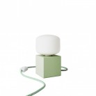 Zelena namizna svetilka - Cubetto